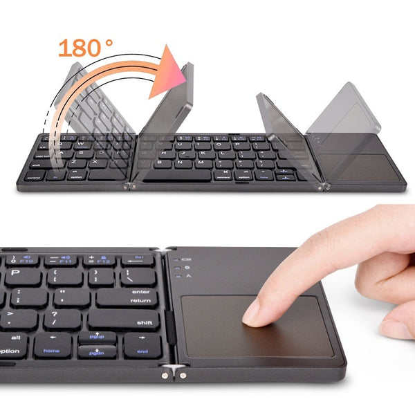 MiniBlu™   |  Foldable Multi-Function Bluetooth Keyboard