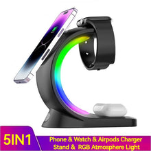 MagCharger™   |    4-in-1 Magnetic Wireless Multi-Device Charging Station